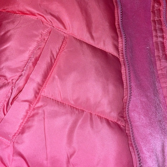 NWT JUICY COUTURE LA KIDS WINTER JACKET.  Size 10/12.  Medium. - Picture 8 of 9